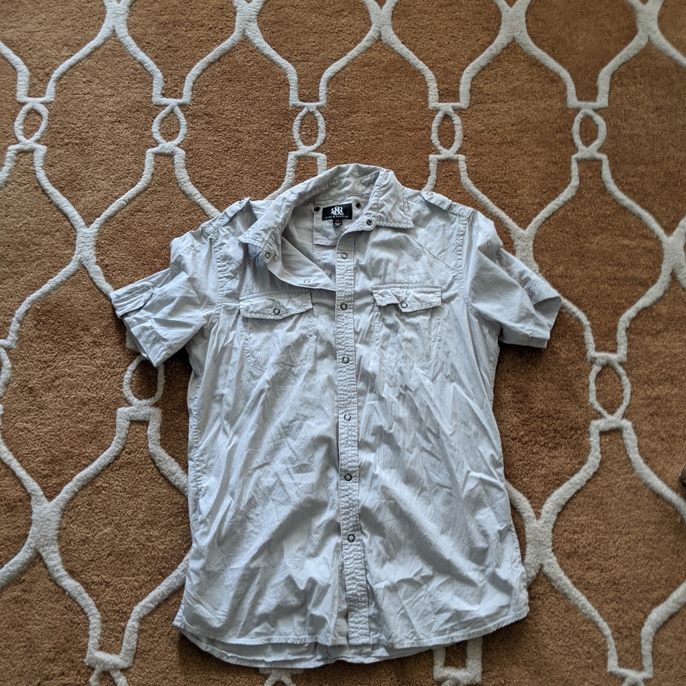 R&R button up shirt